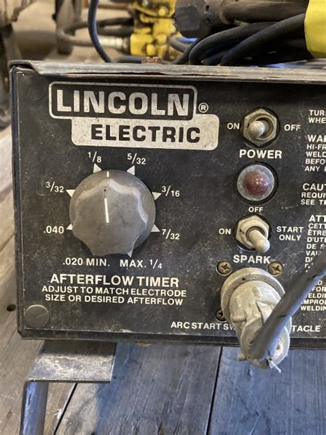 lincoln tig high frequency box